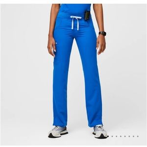 FIGS Kade Cargo Scrub Pants Royal Blue